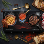 Aragaz Cu Plita Din Sticla Si 3 Ochiuri, Alimentare GPL Butelie, Sticla Securizata - imagine 3