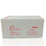Acumulator gel Fortune Power, 12V, 250 Ah, pentru surse de alimentare neîntreruptibile sau panouri solare.