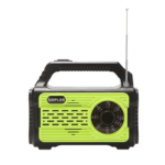 Kit Solar Camping GD-8076, Radio FM, USB, MP3 Player, Sistem iluminare LED cu Panou, Lanterna, 4 Becuri Led, Capacitate baterie: 10000 mAh - imagine 4