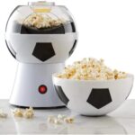 Aparat in Forma de Minge de Fotbal pentru Popcorn, Putere 1200W Pro, Fara Ulei, Picioare Anti-Alunecare