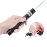 Laser Verde Cu Efect 3D, Metalic, Acumulator Inclus, Raza De Actiune Pana La 10 km, PPR, Laser Puternic 3D Verde cu 3 Fascicule - imagine 4