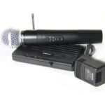 Microfon Profesional Wireless SH-200 VHF , Modulare FM Cablu Audio Jack