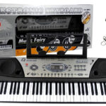 Orga Electronica MQ-810, USB, 100 Ritmuri, 61 Clape, 5 Percutii, 10 Melodii Demonstrative, + Microfon