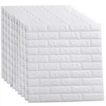 Set 10 x Tapet 3D Autoadeziv Impermeabil, 70cm x 77cm