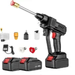 Aparat de Spalat cu Presiune Puternic  cu 2 Acumulator  48 V, 30 Bari, 8L/min