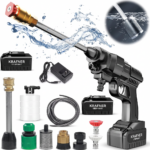 Aparat de Spalat cu Presiune Puternic  cu 2 Acumulator  48 V, 30 Bari, 8L/min - imagine 9