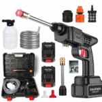 Aparat de Spalat cu Presiune Puternic  cu 2 Acumulator  48 V, 30 Bari, 8L/min