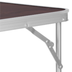 Masuta Pliabila Picnic 60 x 120 cm + 4 Scaune Pliabile - imagine 12