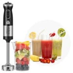 Set Blender de Mana Sonymax 4 în 1, 1500W cu 9 Viteze si Functie Turbo - imagine 2