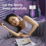 Lampa UV Anti-Insecte Portabila, 1.2W, Reincarcabila USB, 1200mAh, Curea Suspendare - imagine 7