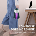 Lampa UV Anti-Insecte Portabila, 1.2W, Reincarcabila USB, 1200mAh, Curea Suspendare - imagine 6