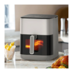 Friteuza fără ulei cu aer cald 2400W ,Cu geam ,AirFryer 10 L - imagine 3