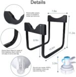Suport pentru dozator bidon de apa, negru - imagine 5