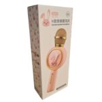 Microfon karaoke pentru copii, cu radio, Bluetooth, USB, SD card, compatibil cu IOS, Android, PC, Tableta - imagine 3