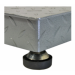 Cantar electronic platforma 3000 kg ( 3 tone ), tabla groasa striata 5mm, 150 x 150cm ( 1.5m x 1.5m ), 4 celule de cantarire, autonomie acumulator 10 ore - imagine 4