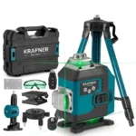 Nivela laser 4D, 16 linii, auto-nivelare, alimentare USB, 2 baterii, inaltime ajustabila 1.5M