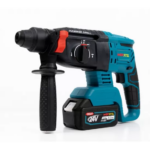 Trusa 4 piese Werstil 3 acumulatori 48V, 5Ah,Ciocan Rotopercutor, Autofiletanta, Polizor unghiular, Cheie impact - imagine 3