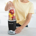 Blender Nutribullet Pro, 900 W, 1 viteza, cupa 0.7 l, cupa 0.9 l, 5 accesorii, gri - imagine 6