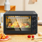 Cuptor Electric de Bucatarie 2600W 48L, Tava de Copt, Gratar si Functie de Rotisor - imagine 3