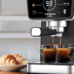 Espressor 2 in 1 HAUSBERG HB-3730IN, Hot & Cold, 20 bari, 1350 W, 1,5 L, Protectie la Supraincalzire si Suprapresiune, ERP, NTC, PID, Timer, Display, Spumare, Cafea macinata si capsule - imagine 3