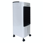 Ventilator cu racire si umidificare Hausberg HB-5955, 3 viteze, temporizator 12h, rezervor 4L, telecomanda, alb - imagine 4