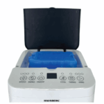 Ventilator cu racire si umidificare Hausberg HB-5955, 3 viteze, temporizator 12h, rezervor 4L, telecomanda, alb - imagine 9