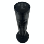Ventilator turn Hausberg HB-5951NG, 60W, 32 inch, 3 moduri, 3 viteze, telecomanda, touch, negru - imagine 7