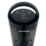 Ventilator turn Hausberg HB-5951NG, 60W, 32 inch, 3 moduri, 3 viteze, telecomanda, touch, negru - imagine 4