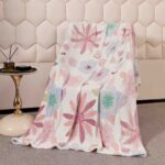 Patura Cocolino Pufoasa 200x230cm - Floricele - imagine 2