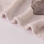 Patura Cocolino Pufoasa 200x230cm - Inimioare cu Fundite - imagine 4