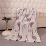 Patura Cocolino Pufoasa 200x230cm - Inimioare cu Fundite - imagine 2