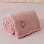 Patura Cocolino Pufoasa 200x230cm - Labute Roz - imagine 3