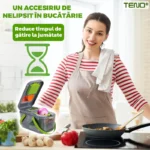 Razatoare multifunctionala pentru fructe si legume, 22 piese, lame din otel inoxidabil - imagine 6