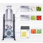 Feliator de legume pliabil tip mandolina cu 4 functii - imagine 5