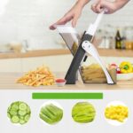 Feliator de legume pliabil tip mandolina cu 4 functii - imagine 10