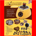 Aparat electric pentru topit ciocolata + Set Fondue - Chocolatiere - imagine 2