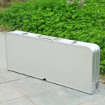 Masa pliabila picnic tip geamantan - Model aluminiu - imagine 4