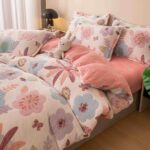 Lenjerie pat Cocolino 4 Piese cu elastic - imagine 3