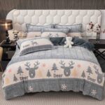 Lenjerie pat Cocolino 4 Piese cu elastic