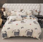 Lenjerie pat Cocolino 4 Piese cu elastic
