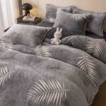 Lenjerie pat Cocolino 4 Piese cu elastic - imagine 4