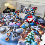 Lenjerie 5D Finet 6 Piese, cu Elastic, Imprimeu Digital - imagine 3