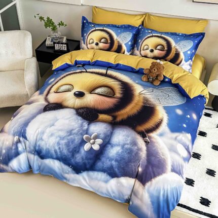 Lenjerie 5D Finet 6 Piese, cu Elastic, Imprimeu Digital