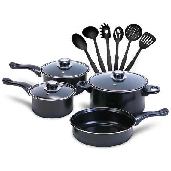 Set_oale_si_ustensile_bucatarie Set oale si ustensile bucatarie pentru gatit, 13 piese - imagine 1