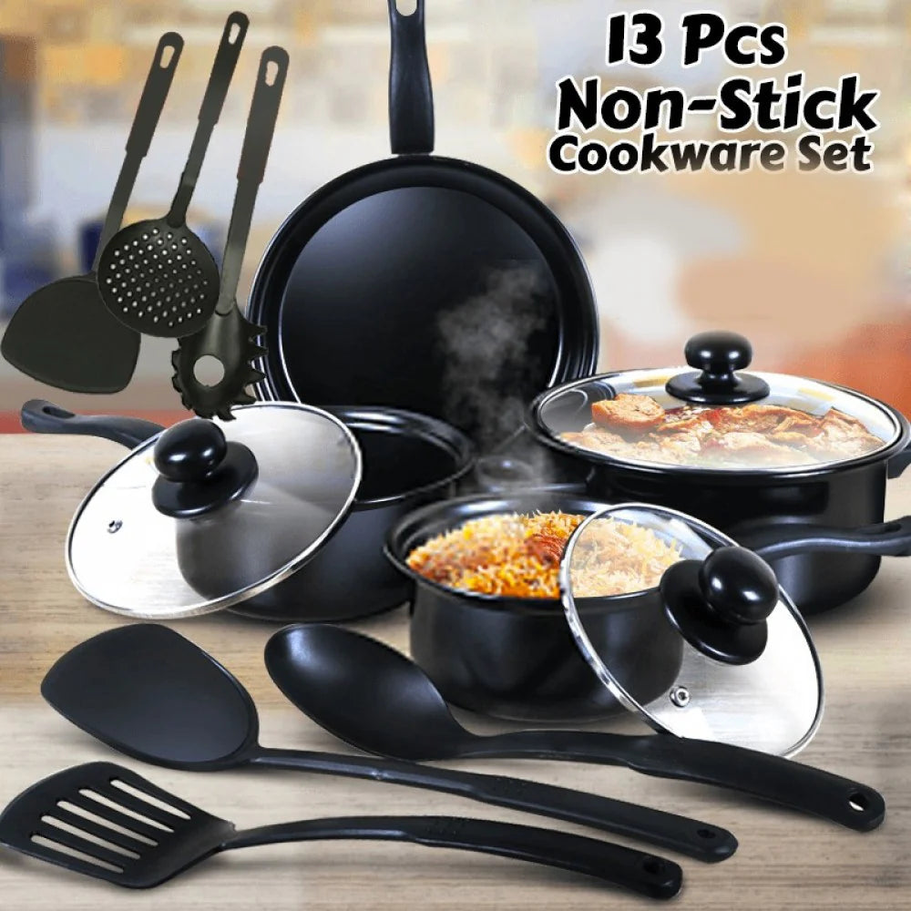 Set_oale_si_ustensile_bucatarie_3 Set oale si ustensile bucatarie pentru gatit, 13 piese - imagine 6