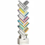 Raft depozitare carti in forma de copac 158 cm - imagine 4
