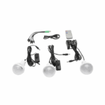 Kit solar GD-8028 proiector Radio cu panou solar si 3 Becuri - imagine 4