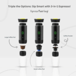 Espressor Portabil 3 in 1 Capsule si Cafea Macinata, USB Reincarcabil, 20BAR, 60ml - imagine 3