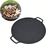 Plita rotunda coreeana pentru gratar 32 cm - imagine 3