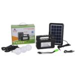 Kit solar cu difuzor EP-0318, 3 becuri, 6V, 3,2W